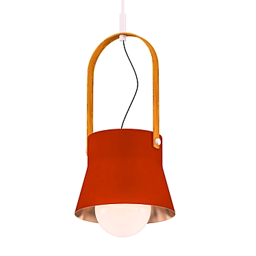 Modern LED Hanging Dome Lights 3D model image 1 