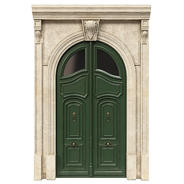 Classic 3D Max Door - 1700mm x 3260mm 3D model image 1 