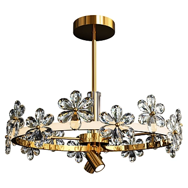 Elegant Florentina Design Lamp 3D model image 1 