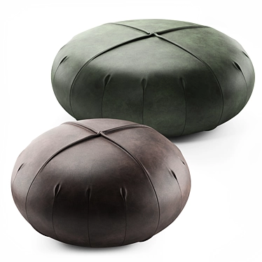 Italian Chic Pouf: POINT DALLAGNESE 3D model image 1 