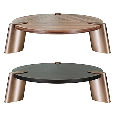 Garda Decor Coffee Table: Elegant and Spacious 3D model image 1 