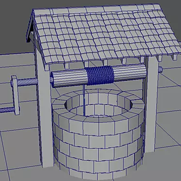 Refreshing Water Source: Well 3D model image 1 