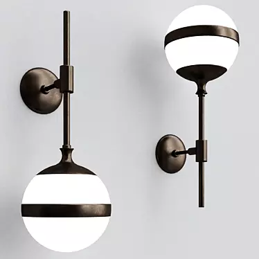 Peggy03: Stylish Suspension Lighting 3D model image 1 