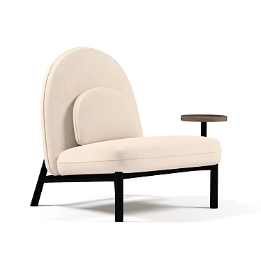 OM Soft Lounge: Elegant Comfort for Your Space 3D model image 1 