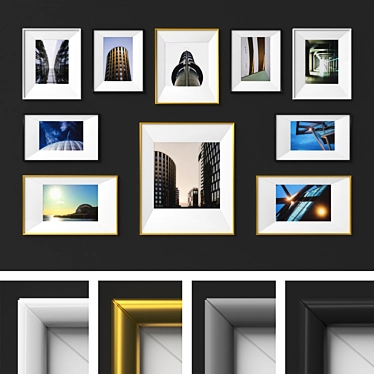 Urban Elegance Frame Set 3D model image 1 