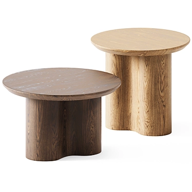 Regal Side Tables: Prince Collection 3D model image 1 