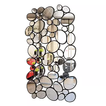 Modern Orianne Mirror: Chic Loft Design 3D model image 1 