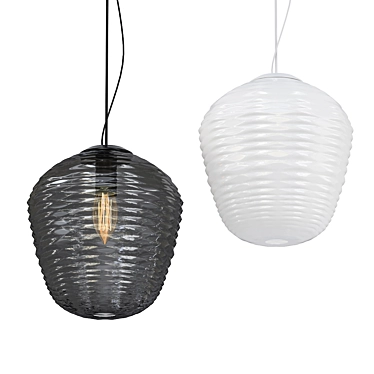 Samuel Wilkinson Blown Pendant Lamp 3D model image 1 