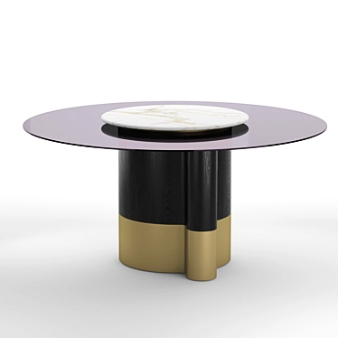 Formitalia MARYGOLD Glass Table 3D model image 1 