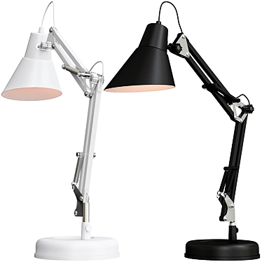 Elegant Maytoni Zeppo Table Lamp 3D model image 1 