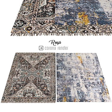 Plush Paradise Carpets 3D model image 1 