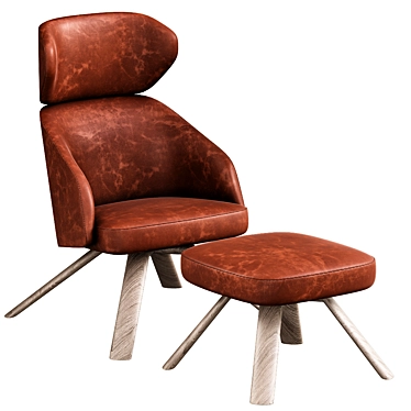 ErgoLux - Blissful Seating by BOSC 3D model image 1 