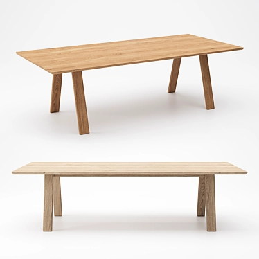 Contemporary BN_Jardan Flo Dining Tables 3D model image 1 