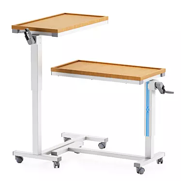 Versatile Cardiac Table: Advanced Hospital Equipment 3D model image 1 