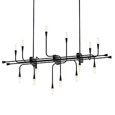 Harmonious Melody Chandelier 3D model image 1 