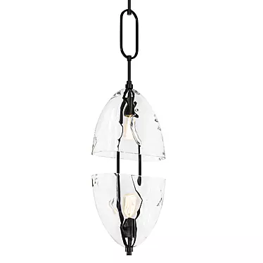  Lunar Glow Pendant Light 3D model image 1 