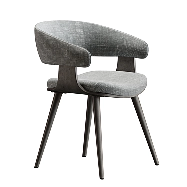 Heiman La Forma Chair: Modern Style and Comfort 3D model image 1 