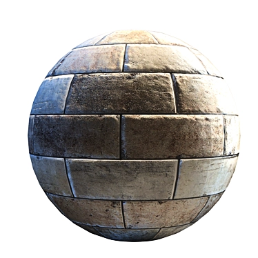 Medieval Stone Material Pack: PBR, 4K, 3Ds Max, FBX, OBJ 3D model image 1 
