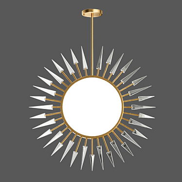 Sun-Thorn Chandelier 3D model image 1 