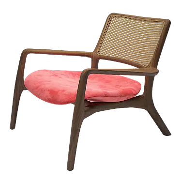 Elevate Your Comfort: Jer Lounge Chair 3D model image 1 