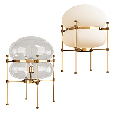 Elegant Adams Table Lamp 3D model image 1 