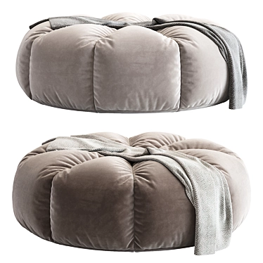 Cozy Bean Bag Chair: N6 3D model image 1 