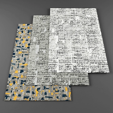 Premium High-Resolution Rugs Pack 3D model image 1 