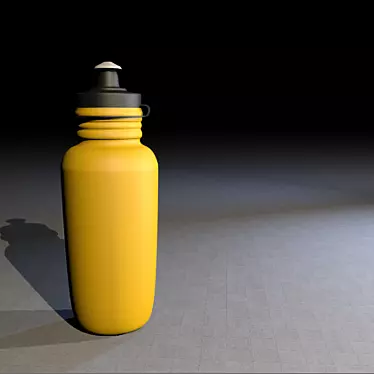 HydroPro Sports Bottle 3D model image 1 