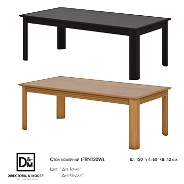 Franklin Coffee Table | Elegant and Functional 3D model image 1 