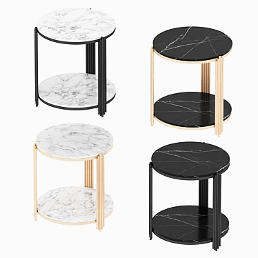 Modern Designer Coffee Table - 100stolov 3D model image 1 