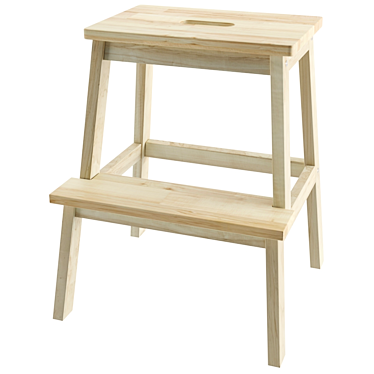 Versatile Ikea Stool-ladder: BEKVEM 3D model image 1 
