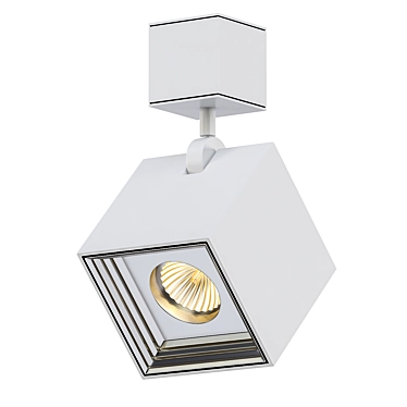 Modern LED Wall Light by Milán 3D model image 1 