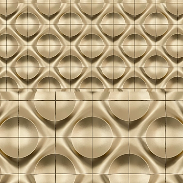 Parametric 3D Wall Panel 3D model image 1 