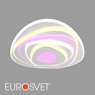 Eurosvet Coloris LED Ceiling Light 3D model image 1 