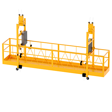 Facade Cradle: Efficient Construction Lift 3D model image 1 