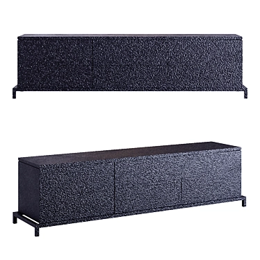 Sleek M Credenza: Modern Elegance 3D model image 1 