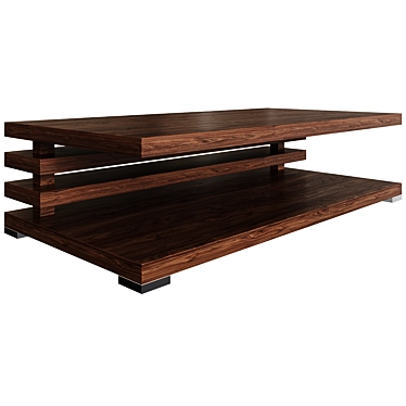 Modern Milano Coffee Table 3D model image 1 