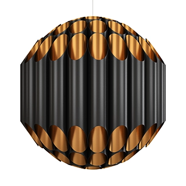 Kravitz Suspension: Sleek and Stylish Lighting 3D model image 1 