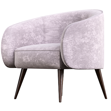 Yoisho Modern Armchair 3D model image 1 
