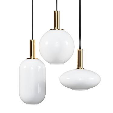 Modern Industrial Pendant Light 

Note: The Russian translation of the description is not provided. 3D model image 1 