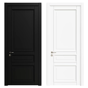 Elegant Interior Door: DOOR 109 3D model image 1 