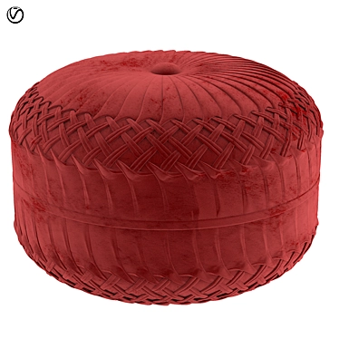  Modern Ottoman Pouf - 2015 Version 3D model image 1 