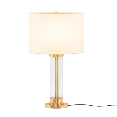 Elegant Table Lamp: Allen 3D model image 1 