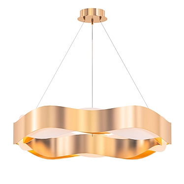 Elegance Illuminated: MALIKA Pendant Lamp 3D model image 1 