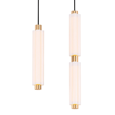 Modern Metropol Pendant Light 3D model image 1 