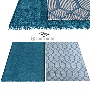 Luxury Carpets Collection 3D model image 1 