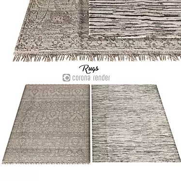 Luxury Carpets: Sophisticated Style 3D model image 1 