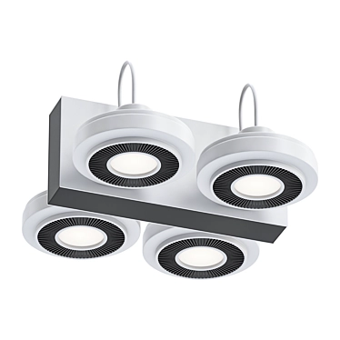 SATELIUM 3490/4C Ceiling Light 3D model image 1 