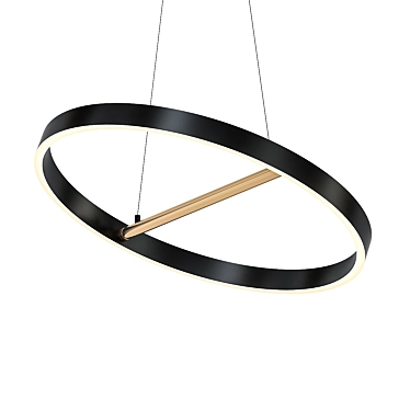 Luminous Elegance: SOL Pendant Light 3D model image 1 