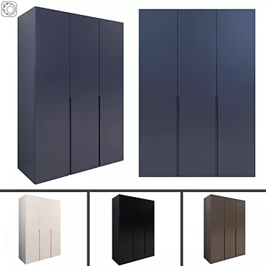 Orson Total Wardrobe: Modern Design 3D model image 1 